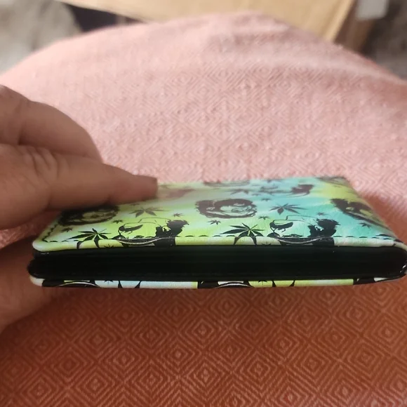 😎Stylish Green Graphic Men's Wallet - Picture 4 of 4